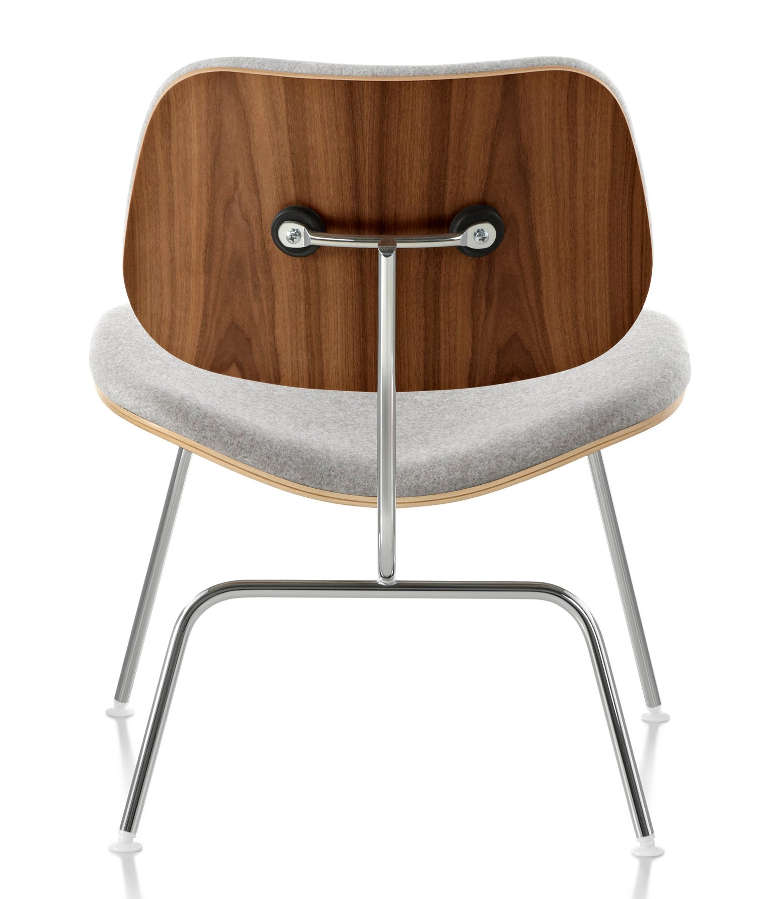 Herman Miller Eames® Molded Plywood Upholstered Lounge Chair - Metal Legs (LCM)