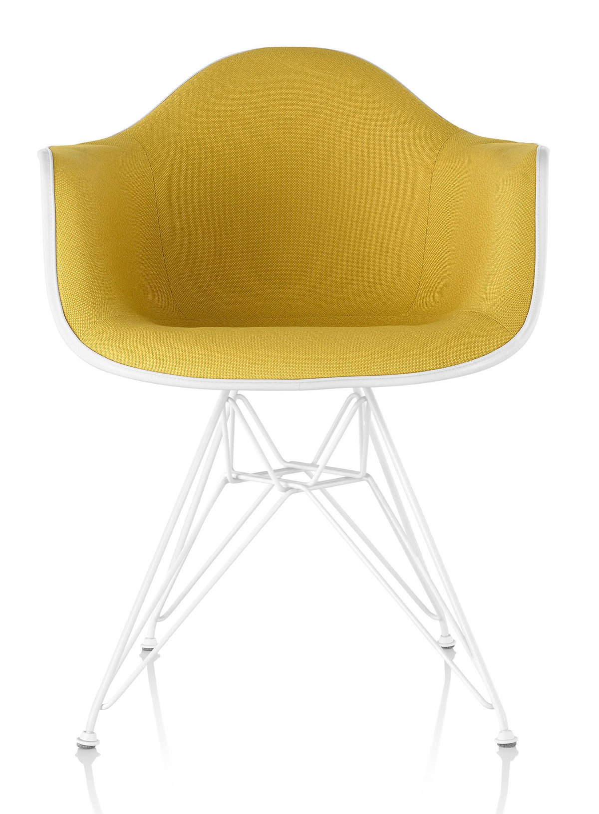 Herman Miller Eames® Molded Plastic Armchair - Upholstered