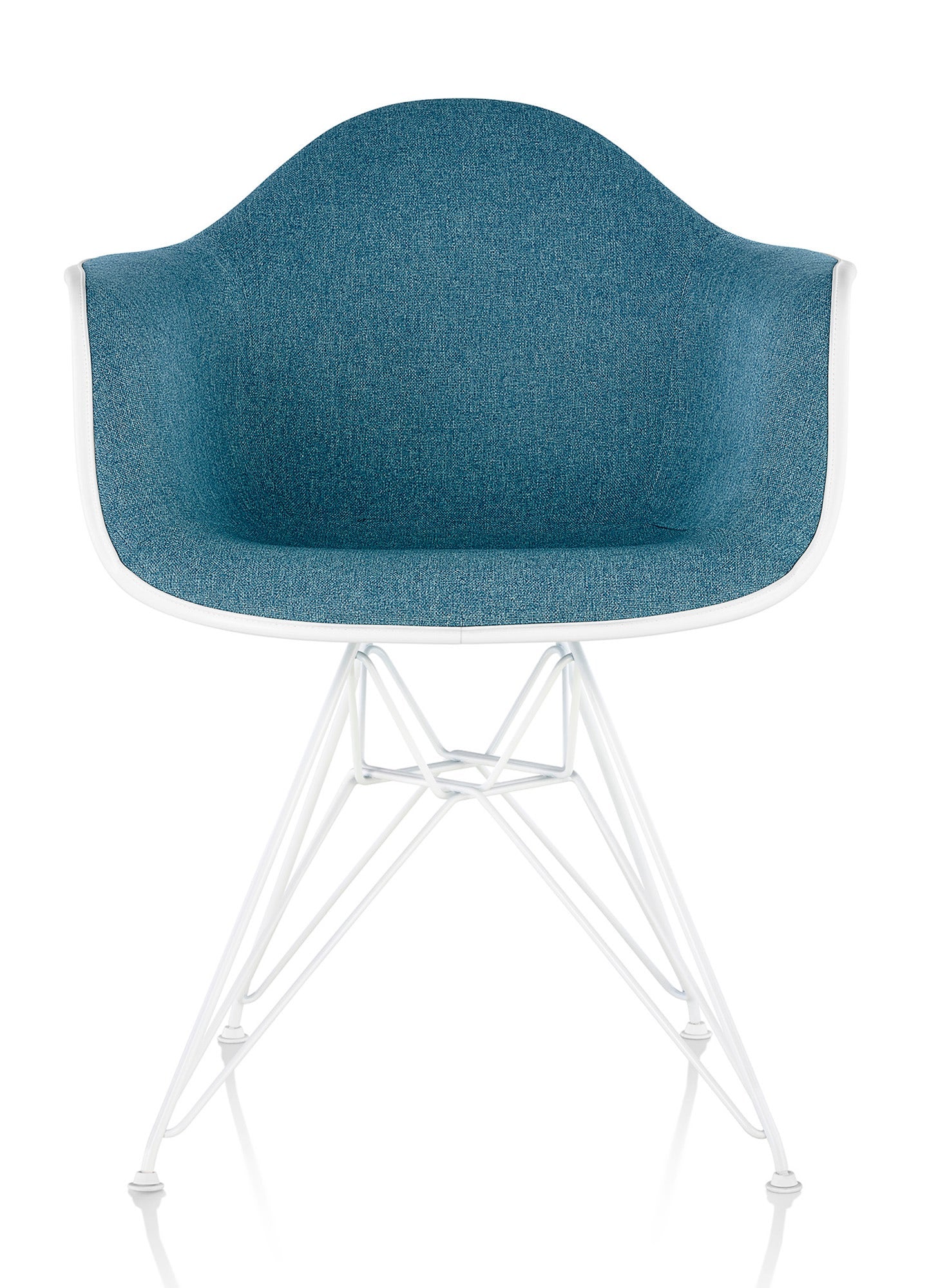 Herman Miller Eames® Molded Plastic Armchair - Upholstered