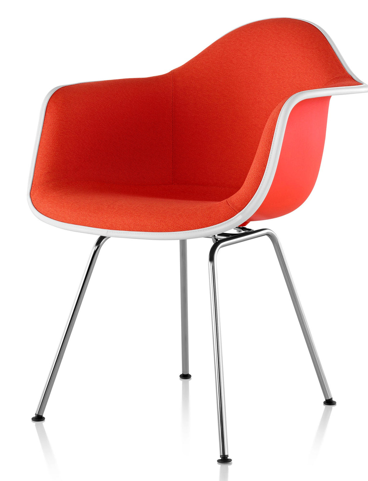 Herman Miller Eames® Molded Plastic Armchair - Upholstered