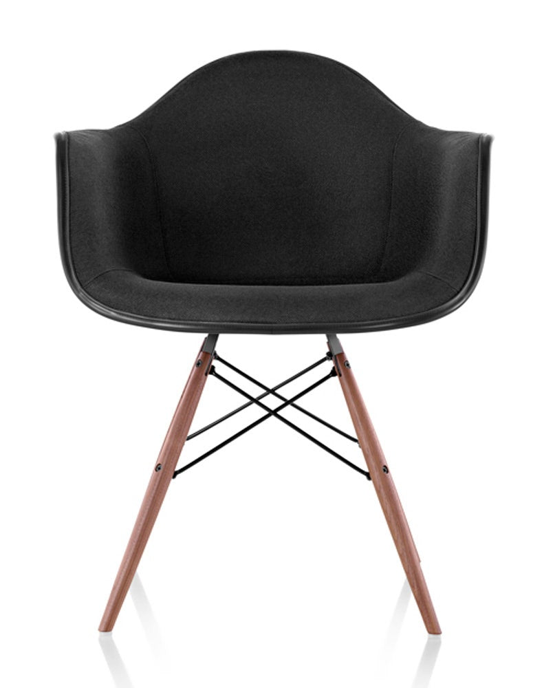 Herman Miller Eames® Molded Plastic Armchair - Upholstered