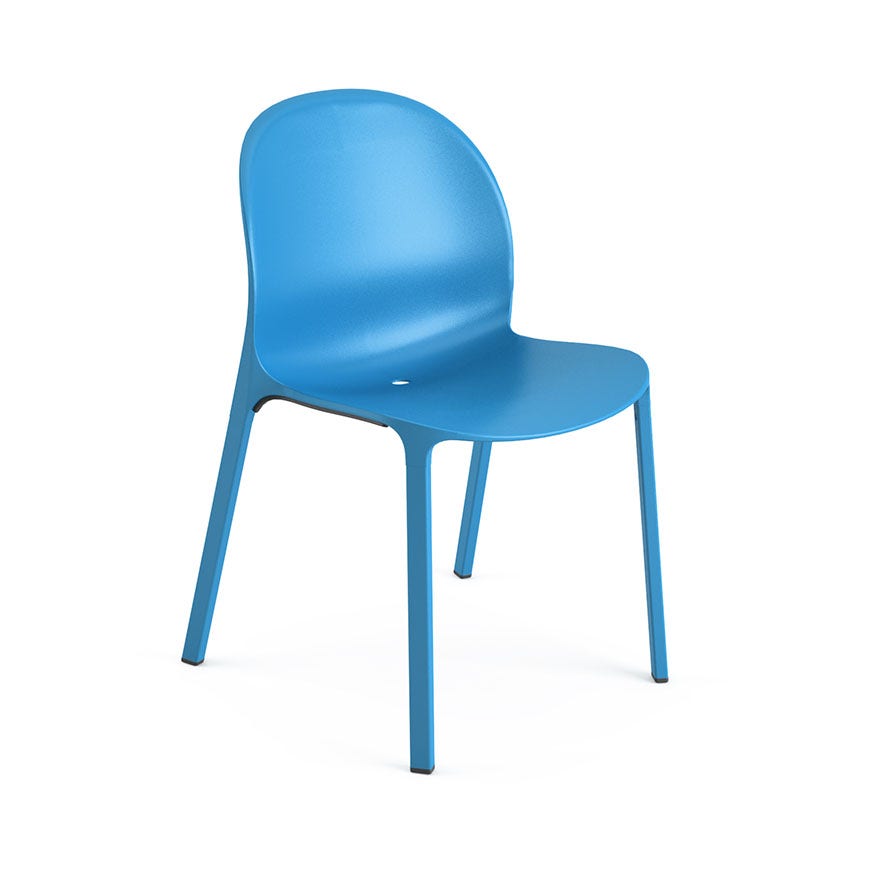 Chaise empilable en aluminium Knoll Jonathan Olivares