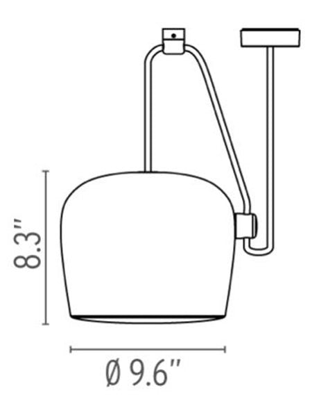 Flos AIM Pendant Lamp for Multi-Canopy