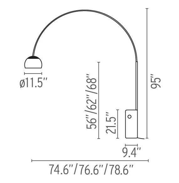 Flos Arco K Floor Lamp (Limited Edition)