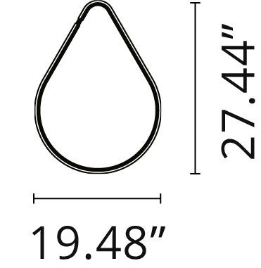 Flos Arrangements Drop Up Lighting Element (32 Watts)