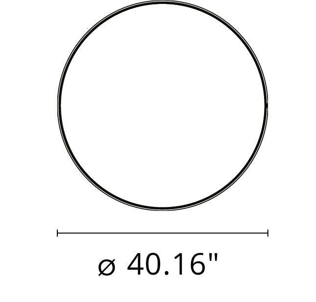 Flos Arrangements Large Round Lighting Element (54 Watts)