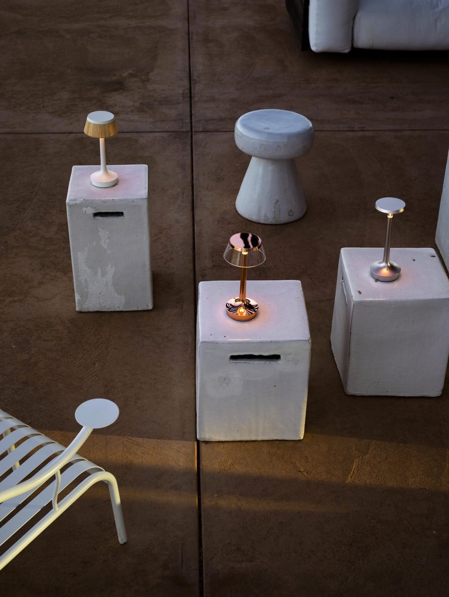 Flos Bon Jour Unplugged Portable Table Lamp
