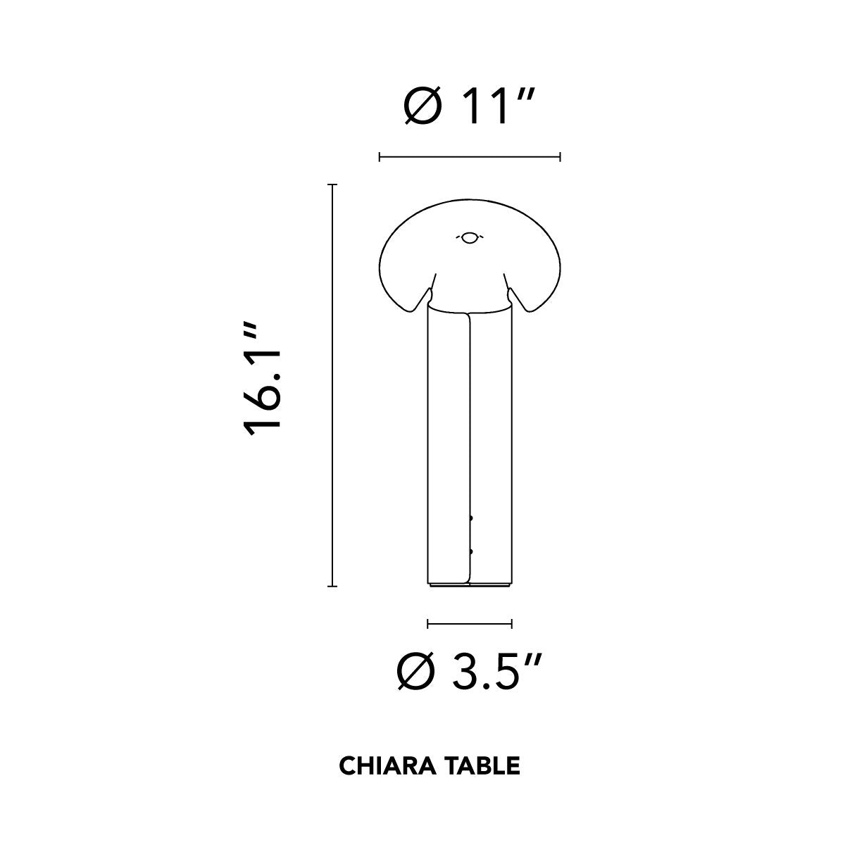 Flos Chiara Table Lamp
