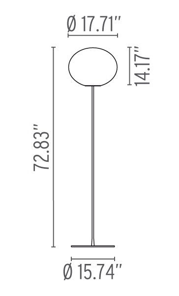 Flos Glo-Ball Floor Lamp