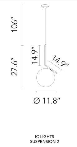 Flos IC Lights Suspension Lamp
