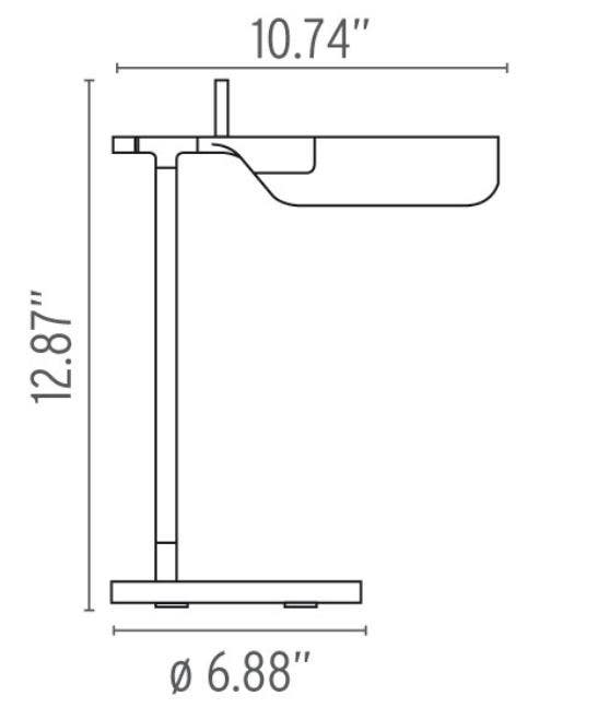 Flos Tab LED Table Lamp with Adjustable Head