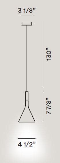 Foscarini Aplomb Mini Suspension Lamp