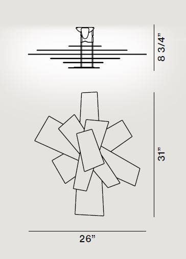 Foscarini Big Bang Ceiling Lamp