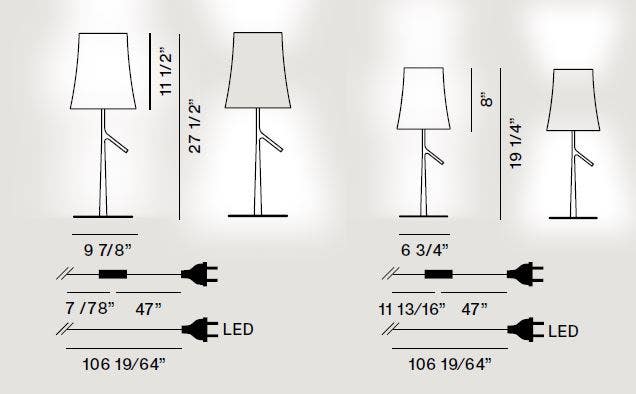 Foscarini Birdie Table Lamp