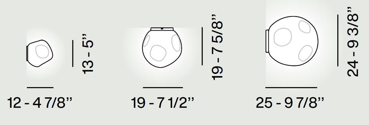 Foscarini Hoba Wall/Ceiling Lamp