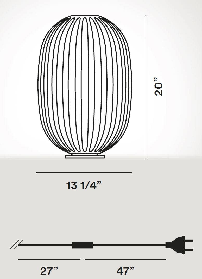 Foscarini Plass Media Table Lamp