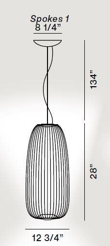 Foscarini Spokes 1 Suspension Lamp