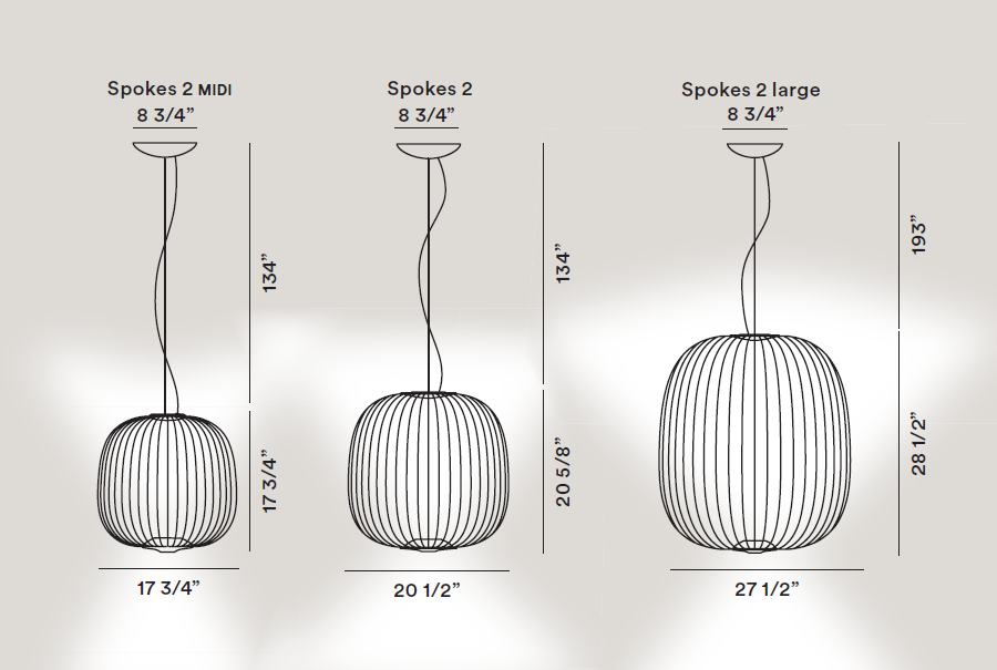Foscarini Spokes 2 Suspension Lamp