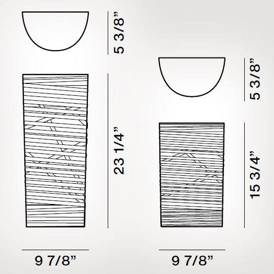 Foscarini Tress Wall Lamp