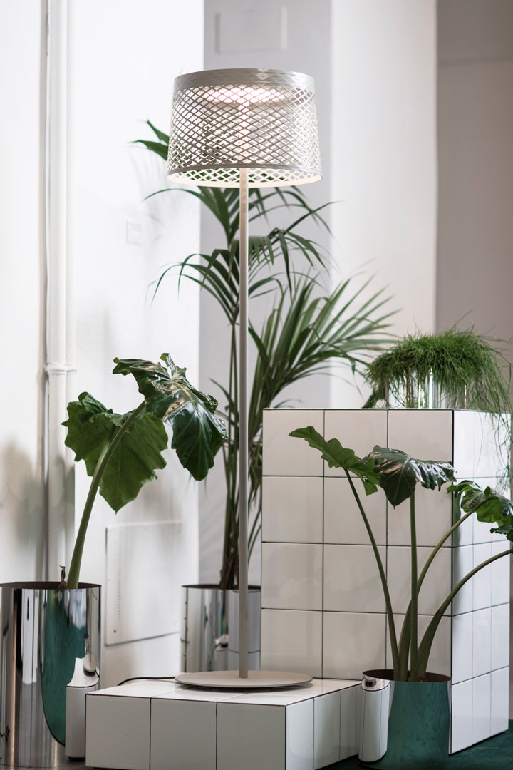 Foscarini Twiggy Grid Lettura Outdoor Floor Lamp