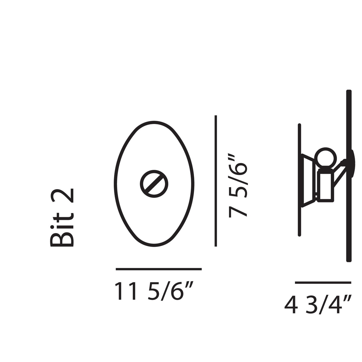 Foscarini Bit 2 Wall Lamp