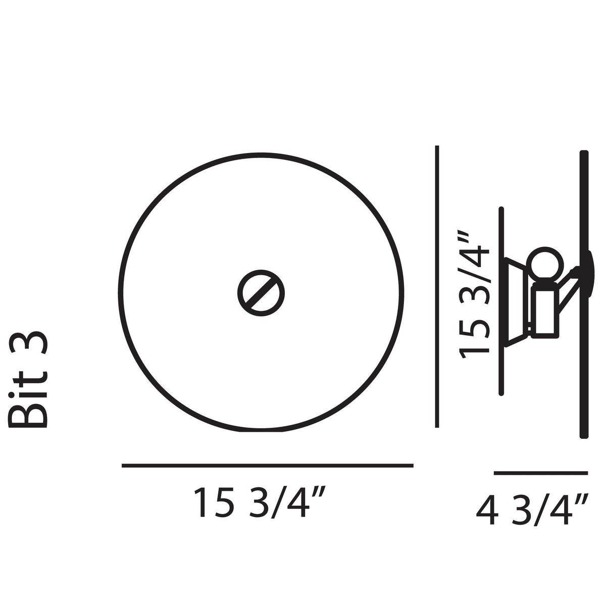 Foscarini Bit 3 Wall Lamp