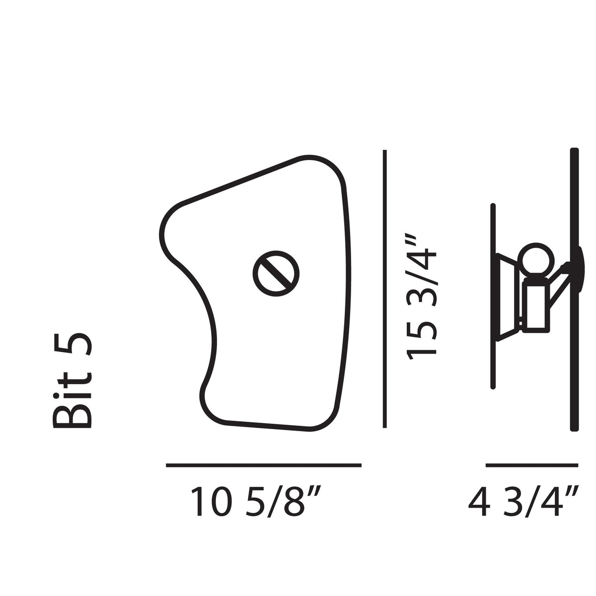 Foscarini Bit 5 Wall Lamp
