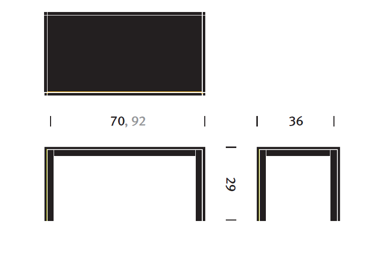 Herman Miller Doubleframe™ Table