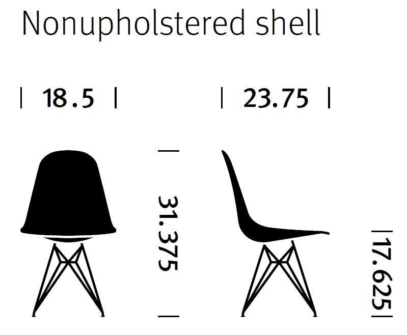 Herman Miller Eames® Molded Fiberglass Side Chair (On Production Hold)