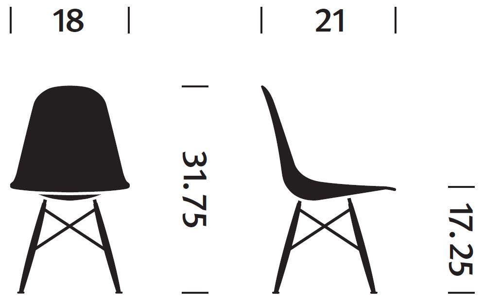 Herman Miller Eames® Molded Plastic Side Chair