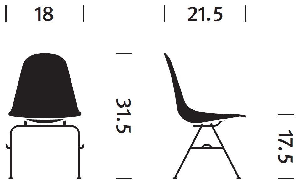 Herman Miller Eames® Molded Plastic Side Chair