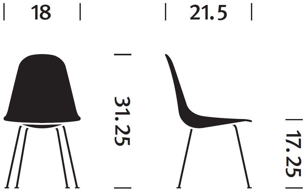 Herman Miller Eames® Molded Plastic Side Chair