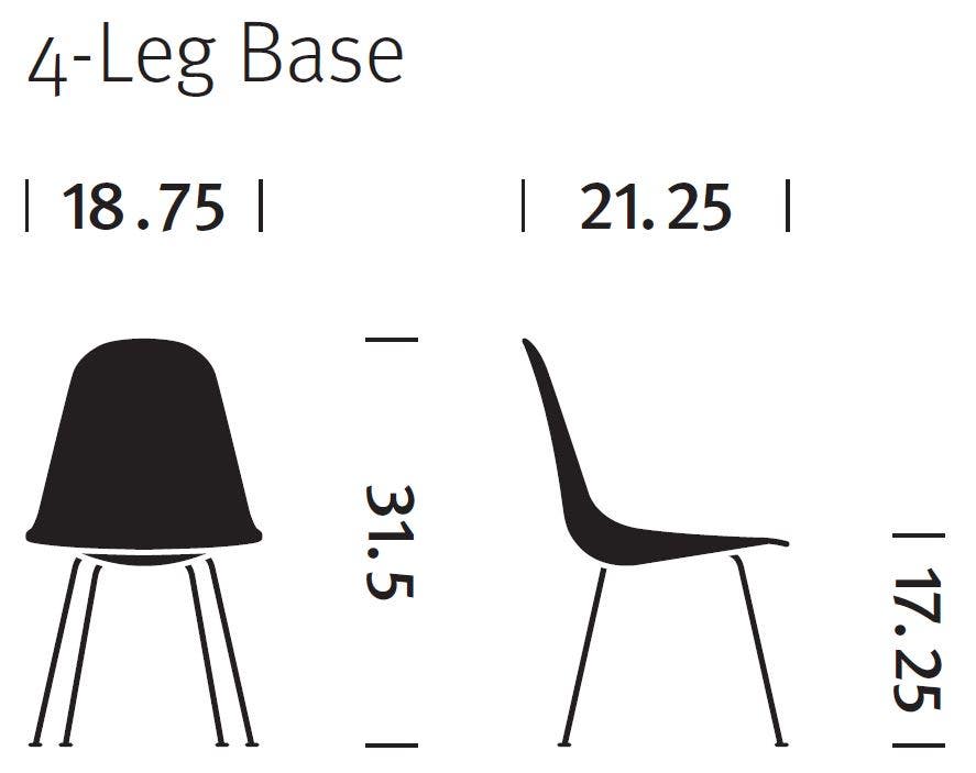 Herman Miller Eames® Molded Wood Side Chair