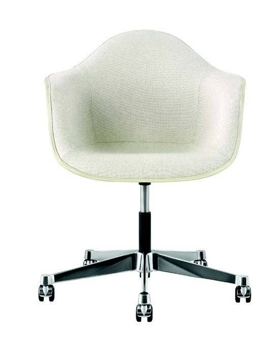 Herman Miller Eames® Molded Plastic Task Armchair - Upholstered