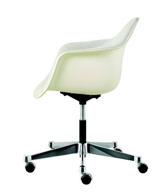 Herman Miller Eames® Molded Plastic Task Armchair - Upholstered