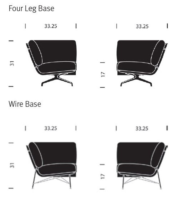 Herman Miller Striad™ Low-Back Corner Sofa
