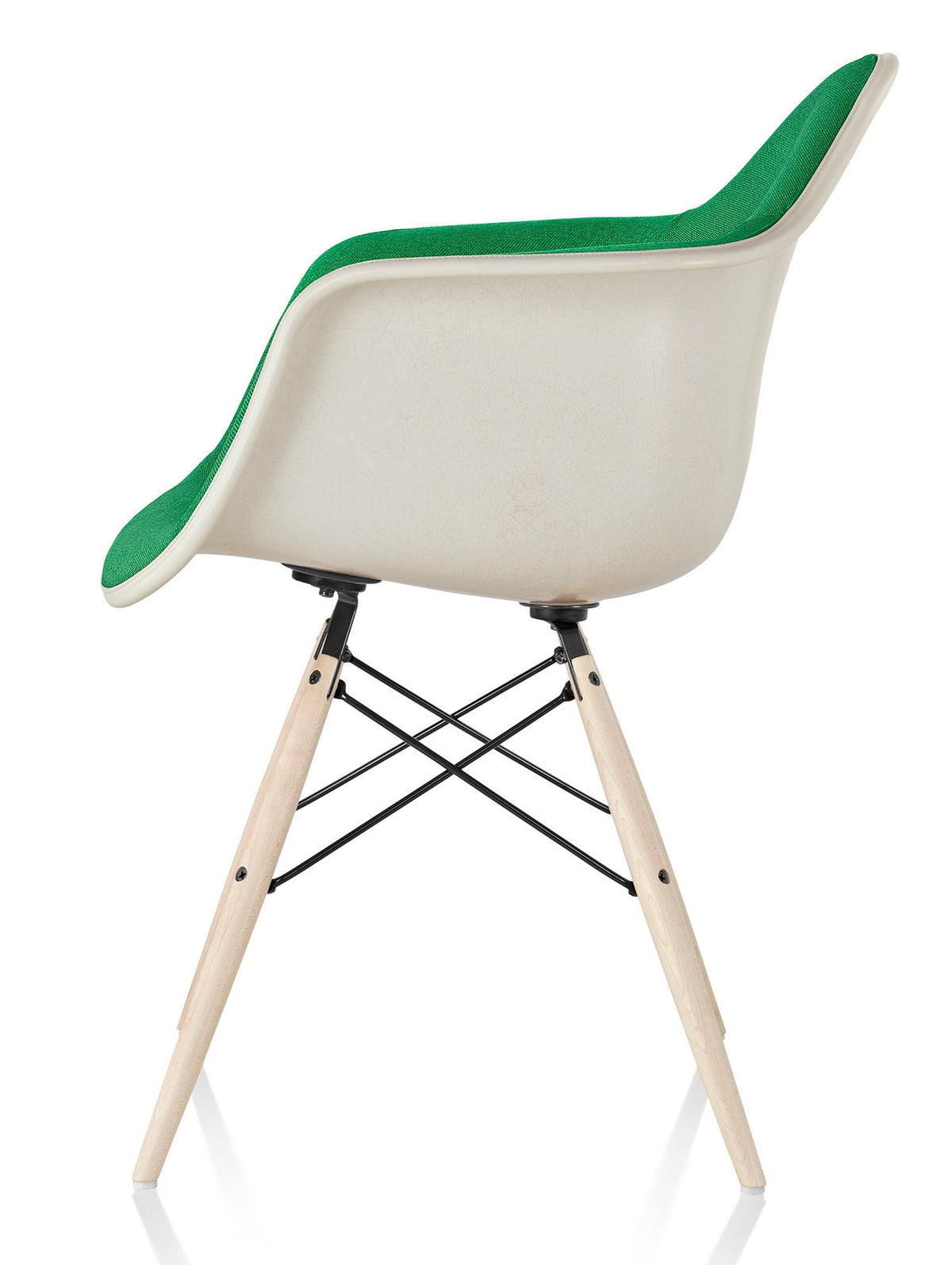 Herman Miller Eames® Molded Fiberglass Armchair - Upholstered (On Production Hold)