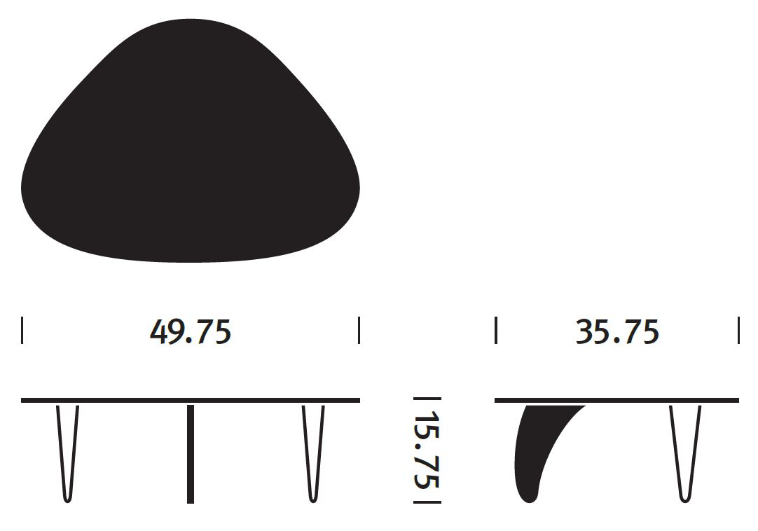 Herman Miller Noguchi® Rudder Table