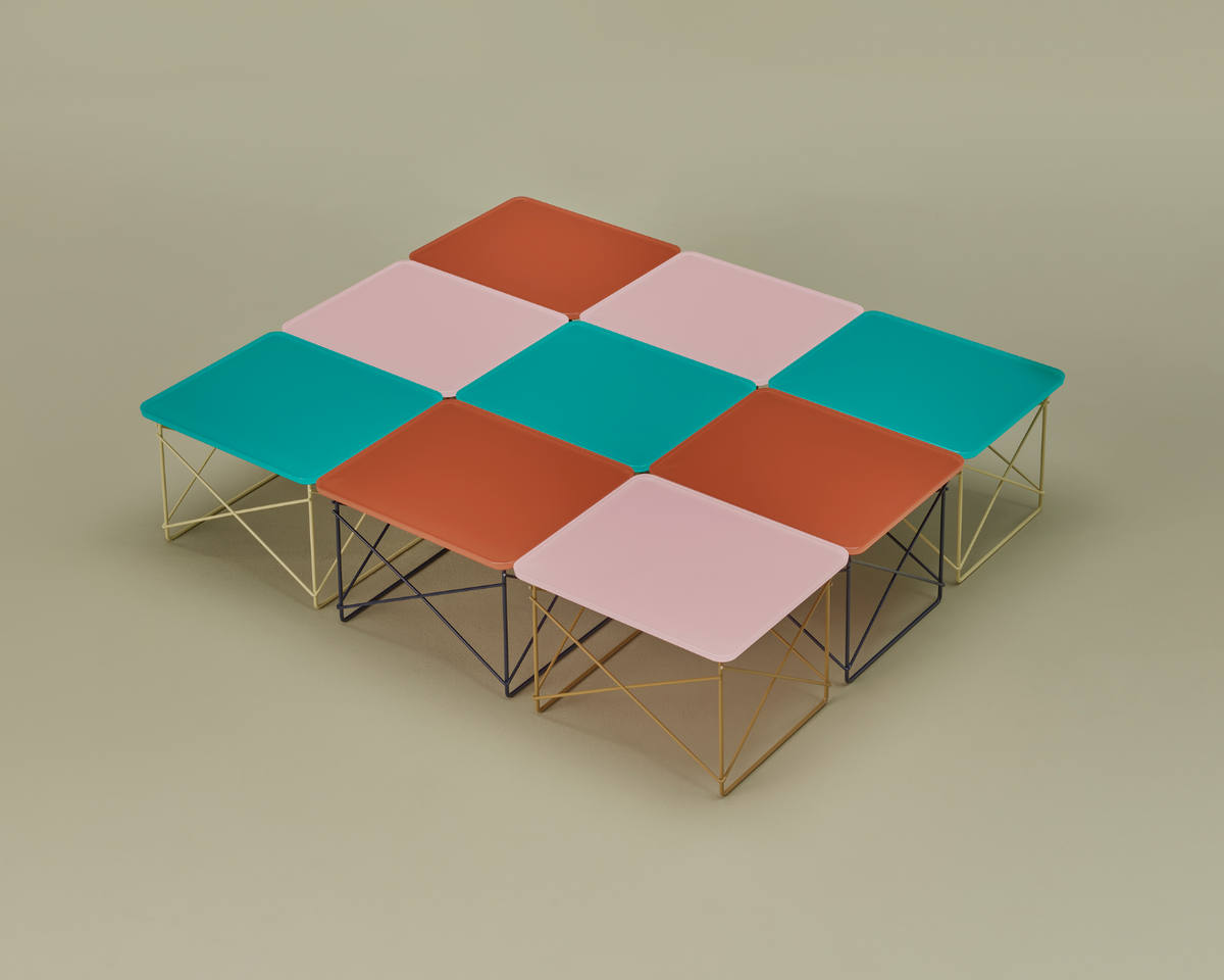 Herman Miller x HAY Eames® Wire Base Low Table