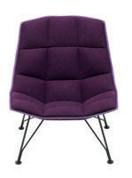 Knoll Markus Jehs and Jurgen Laub - Lounge Chair (Fixed Back, Wire Base)