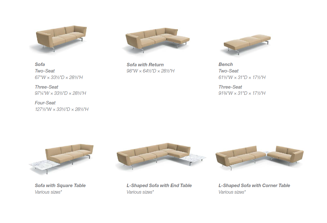 Knoll Piero Lissoni - Avio Bench