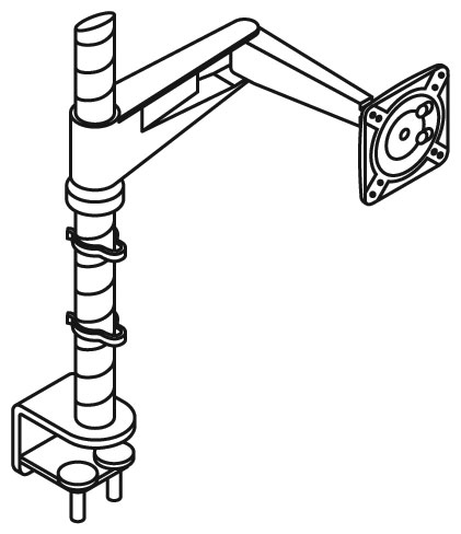 Support d'écran simple Knoll Sapper™