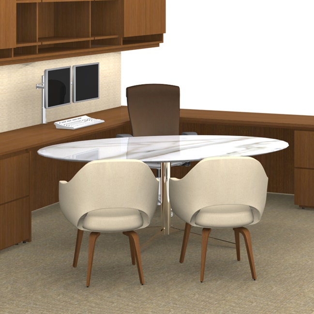 Knoll Florence Knoll® Round Table Desk