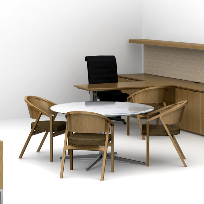 Knoll Florence Knoll® Round Table Desk
