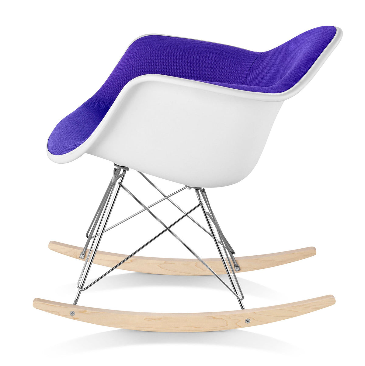 Herman Miller Eames® Molded Plastic Armchair Rocker Base - Upholstered