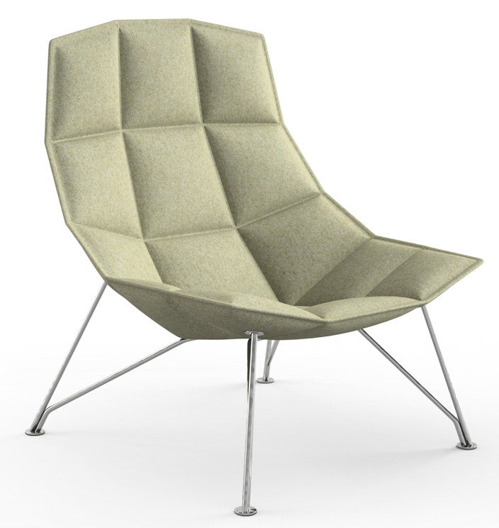 Knoll Markus Jehs and Jurgen Laub - Lounge Chair (Fixed Back, Wire Base)