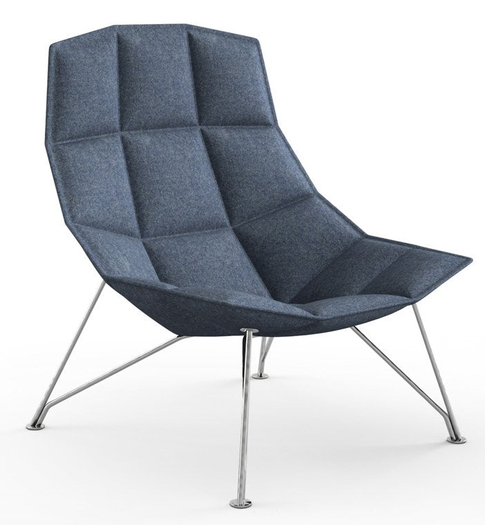 Knoll Markus Jehs and Jurgen Laub - Lounge Chair (Fixed Back, Wire Base)