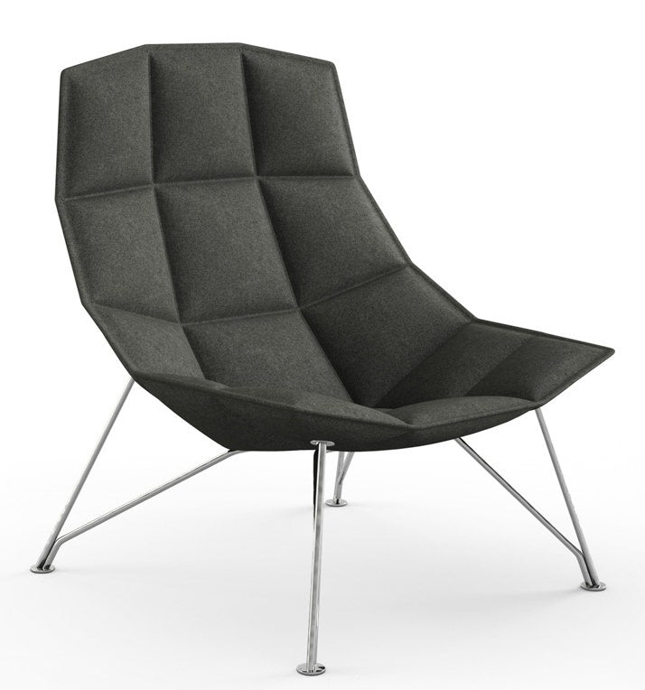 Knoll Markus Jehs and Jurgen Laub - Lounge Chair (Fixed Back, Wire Base)