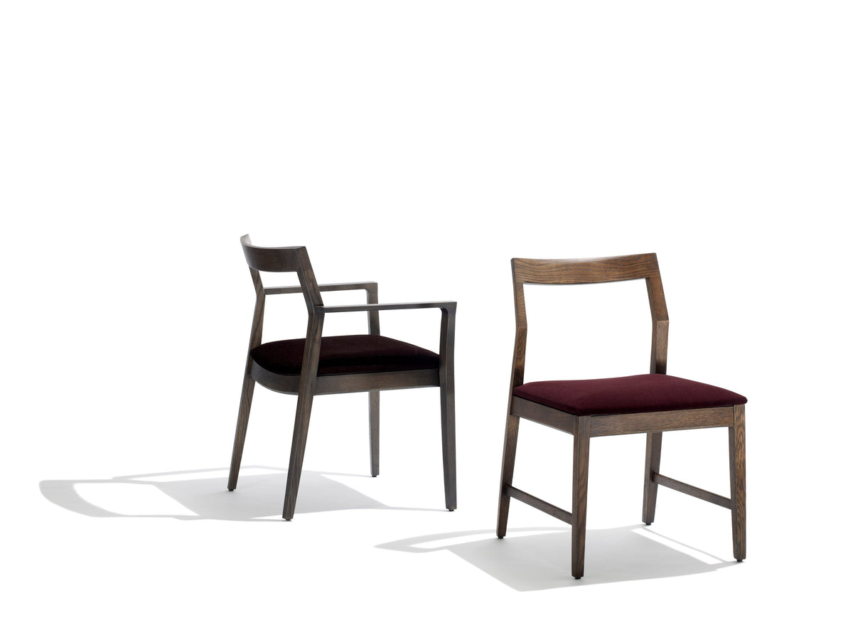 Knoll Marc Krusin Side Chair Armless Upholstered