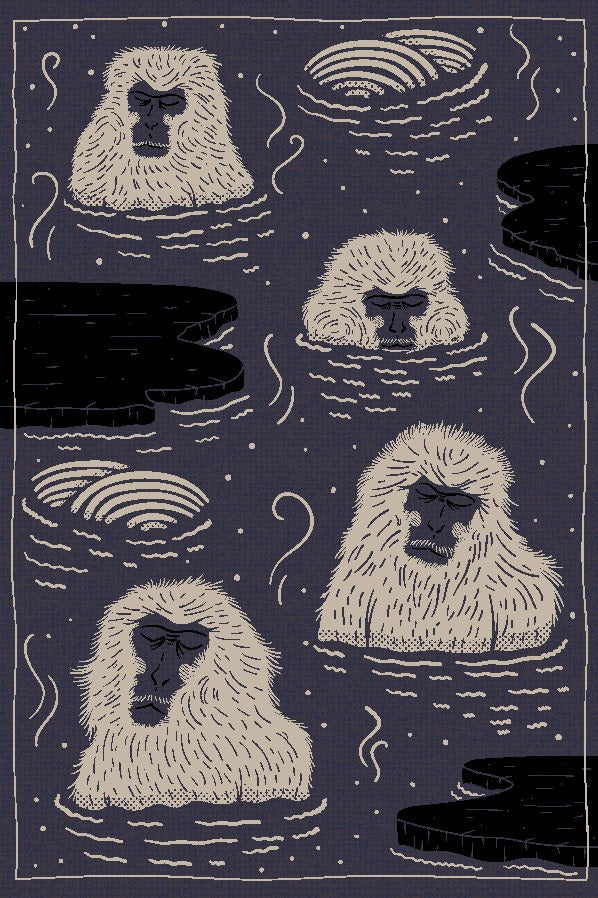 Moooi Indigo Macaque Carpet